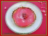 Tartelette aux pralines rose de chez Lou