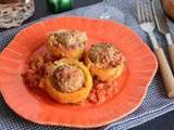 Artichauts farcis aux boulettes de boeuf