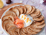 Blinis de châtaigne