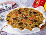 Clafoutis de légumes d’été façon ratatouille