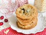 Cookies chocolat blanc cranberries