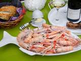 Cuisson des langoustines