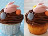 Cupcakes de Pâques - Turbigo-Gourmandises.fr