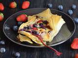 Feuilletés frangipane et fruits rouges