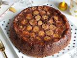 Gâteau renversé banane chocolat