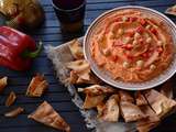 Houmous aux poivrons rouges