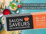 Jambon10 x 2 entrées pour le Salon Saveurs 2016 à gagner