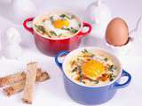 Oeuf cocotte au parmesan