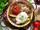 Pizzoccheri della Valtellina igp, légumes rôtis et fromage Bitto aop