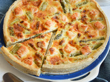 Quiche asperges saumon