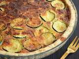 Quiche courgette parmesan gourmande et facile