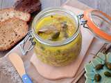 Rillettes de lapin citron confit et câpres