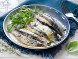 Sardines au citron confit