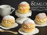 Semlor à la bretonne {caramel au beurre salé}