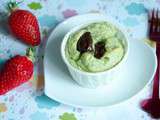 Soufflé avocat chocolat