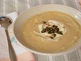 Soupe chou-fleur gingembre