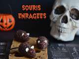 Souris enragées d’Halloween {chocolat & pâte d’amande} tutoriel