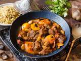 Tajine agneau abricots ail noir