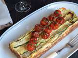 Terrine courgettes tomates cerise fromage frais