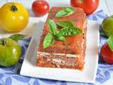 Terrine de tomates jambon de parme et parmesan