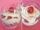 Tiramisu aux fraises, merci Christophe Felder