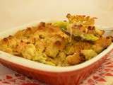 Crumble au poireau - Leek crumble