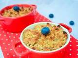 Crumble Pomme&Rhubarbe - Apple&Rhubarb crumble