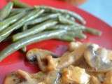 Dinde Stroganoff - Turkey Stroganoff