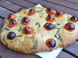 Foccacia tomates cerise