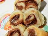 Nutella rolls - Palmiers au Nutella