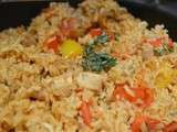 Poulet Jambalaya - Chicken jambalaya