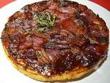 Red onion tarte Tatin - Tarte Tatin aux oignons rouges