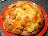 Stuffed cheesy bread - pain apéro au fromage