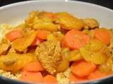 Tajine poulet abricot - Chicken&apricot tagine