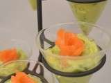 Verrine Avocat&Saumon fumé - Avocado&Salmon verrine