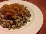 Riz aux lentilles et oignons - Mjadara (plat libanais)