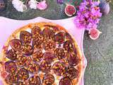 Tarte aux figues et aux noix