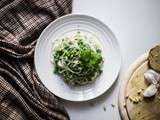 Spaghetti petits pois & ricotta