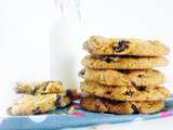 Cookies aux raisins secs et au chocolat