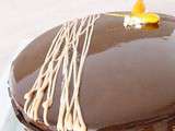 Entremet chocolat praliné