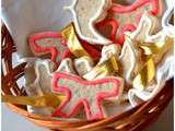 Biscuits de Noël en massepain et fève tonka