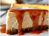 Cheesecake et caramel beurre salé