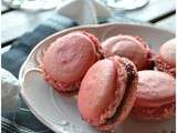 Macarons à la framboise