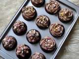 Cupcakes Vanille et ganache Milka