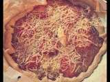 Tarte thon, tomate, moutarde & miel