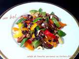 Tomates anciennes au tartare d'algues