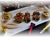 Brochettes de Filet Mignon de Porc au Satay