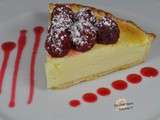 Tarte Fromage-Blanc aux Framboises