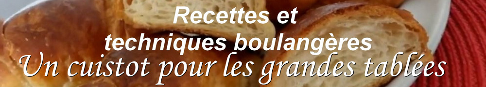 Recettes de Un cuistot pour les grandes tablées