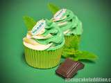 Cupcakes Menthe & Chocolat Noir